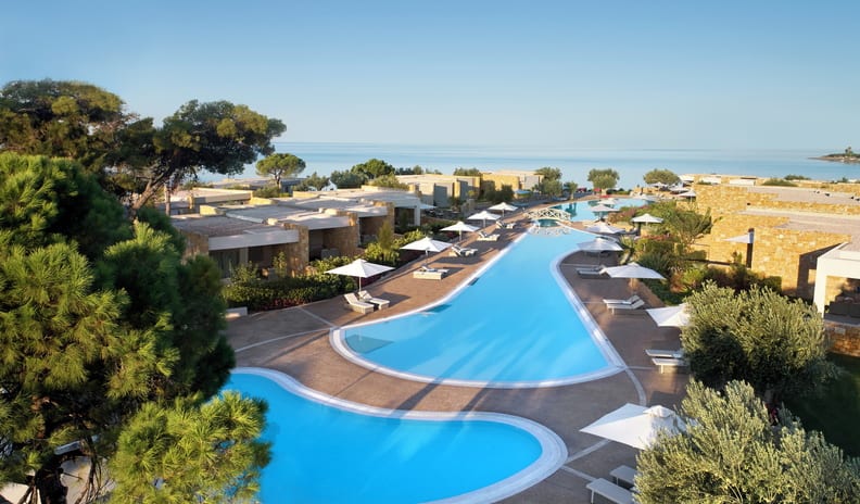 Ikos Olivia, Deluxe Collection Area Aerial